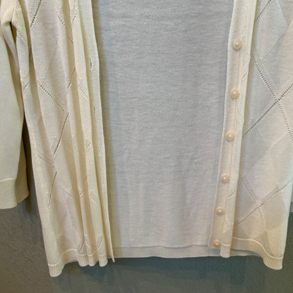 Cream Cardigan - Picture 3 of 6